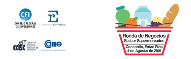 CONVOCATORIA - Ronda de Negocios Supermercados (Agosto, Concordia ...
