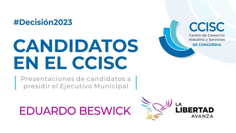 Comienzan las presentaciones de candidatos a Intendente en el CCISC