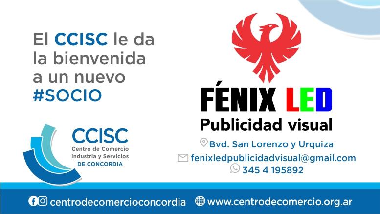 El CCISC le da la bienvenida a Fenix Led 