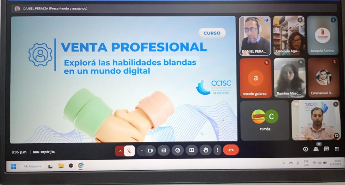 Culminó la capacitación Venta Profesional