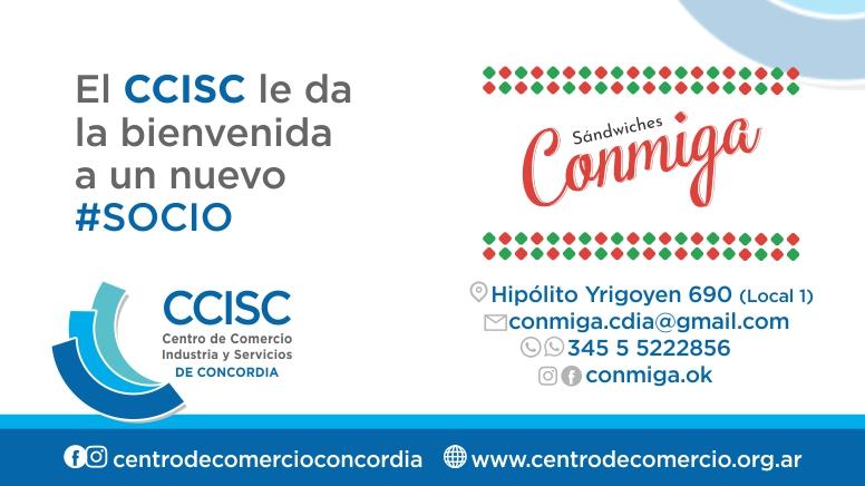 El CCISC le da la bienvenida a CONMIGA Sandwiches