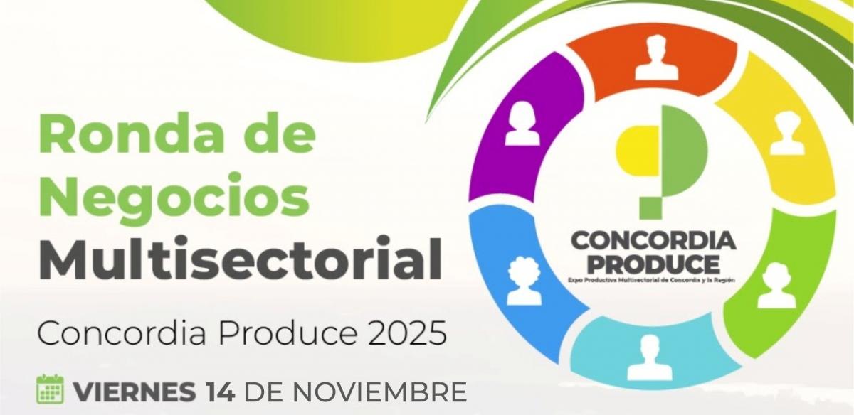 Expectativa por  la Ronda de Negocios Concordia Produce 2025