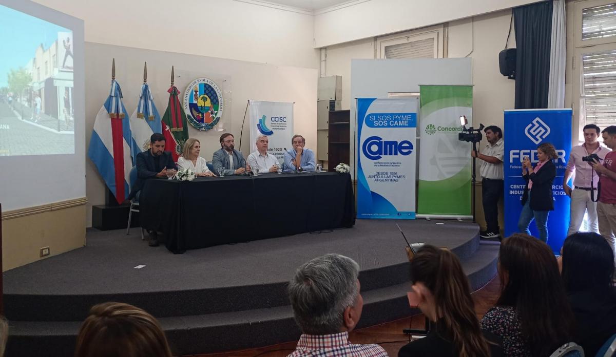 Se presentó el proyecto de ordenanza para la creación del Centro Comercial Abierto