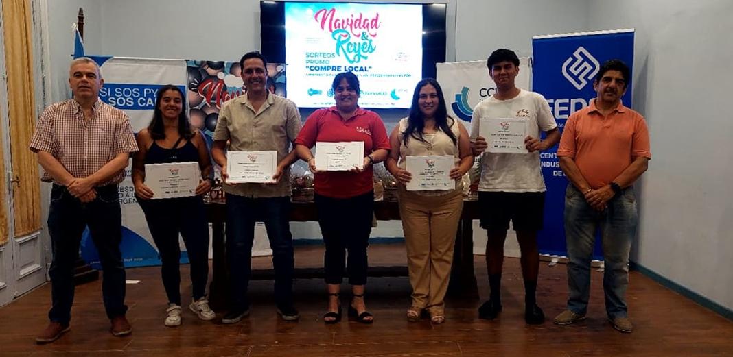 Se entregaron los premios mayores del Sorteo de Navidad