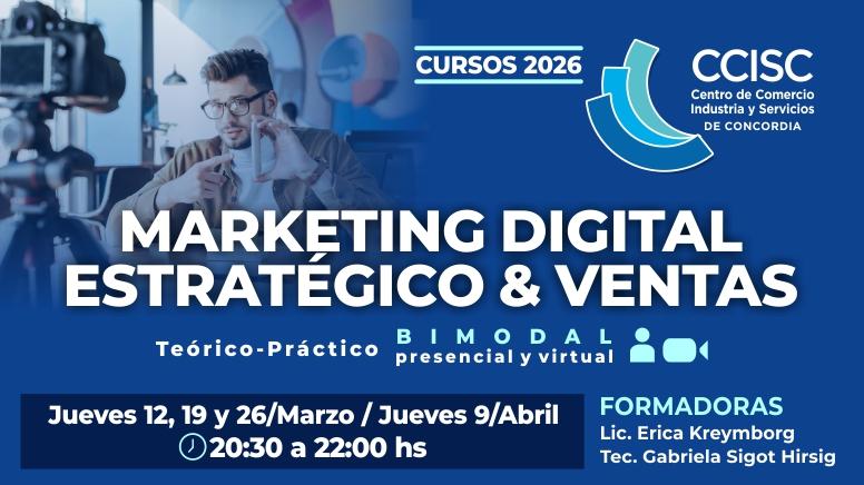 Capacitación en Marketing Digital y Ventas 