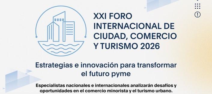 Transmisión del Foro Internacional de Ciudad, Comercio y Turismo Rosario 2026