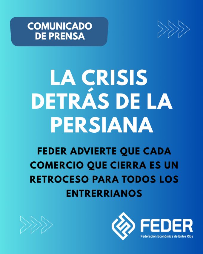 La crisis detrás de la persiana