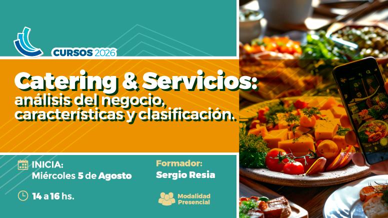 Catering y servicios gastronómicos: nueva capacitación CCISC 