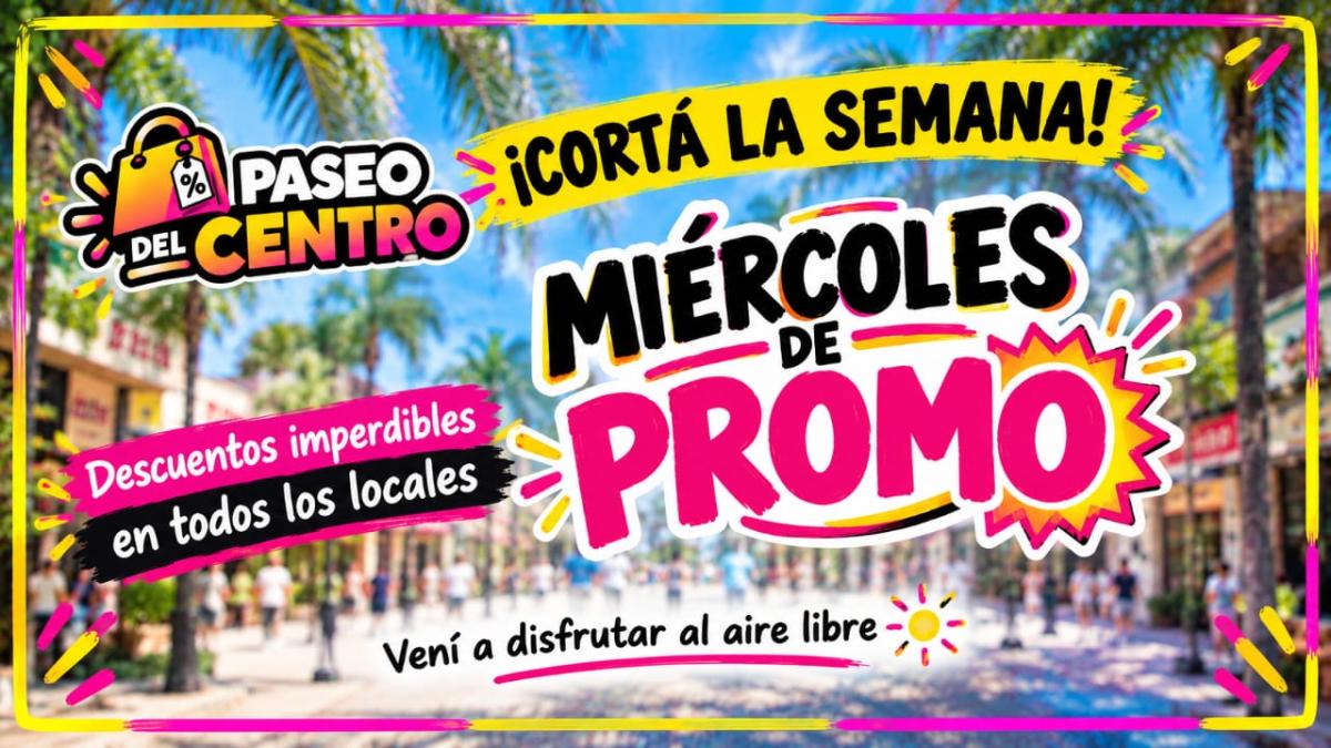 El centro de Concordia se prepara para vivir los “Miércoles de Paseo en el Centro”