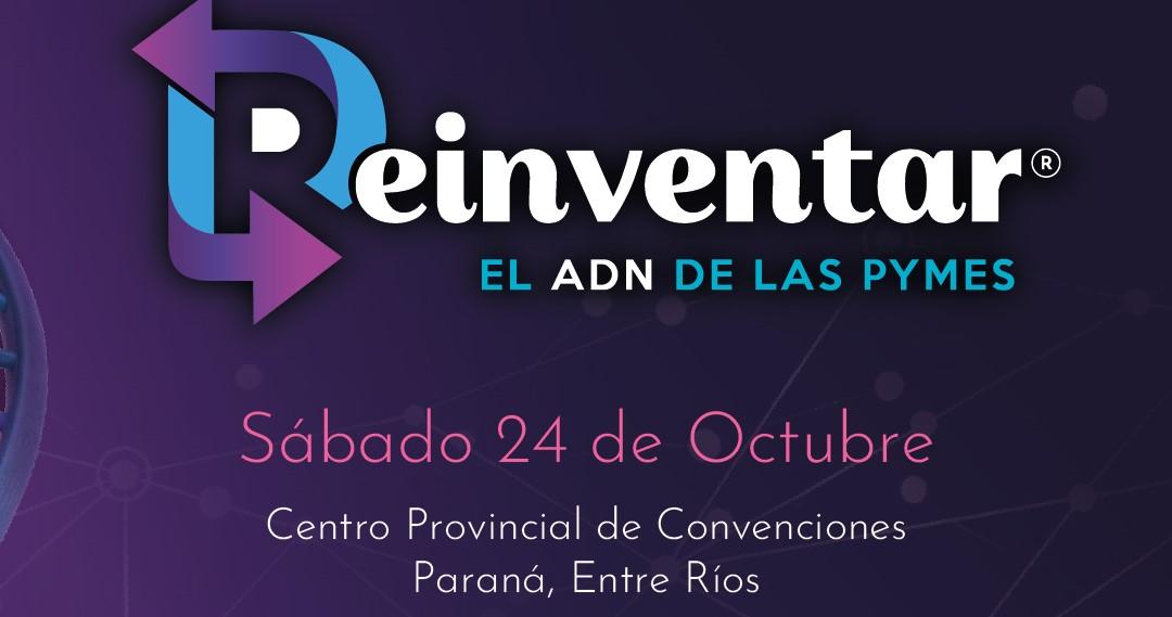 Llega la quinta edición del Reinventar: sábado 24 de octubre en Paraná