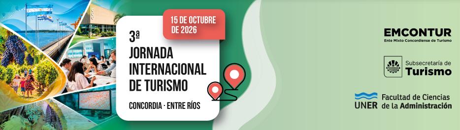 III Jornadas Internacionales de Turismo: este jueves en FCAD UNER